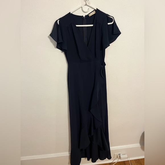 ALTAR’D STATE Springvale Maxi Dress in Navy Size Small - Picture 4 of 11